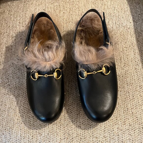 NWB Gucci Amstel Slingback Clog with Horsebit - Picture 3 of 5
